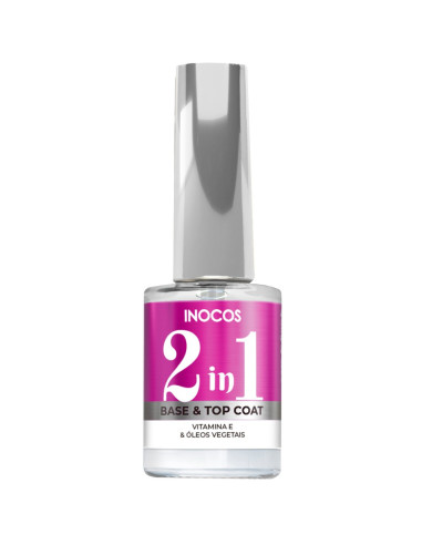 Base e Top Coat 11ml - Care & Finish Inocos INOCOS Care & Finish