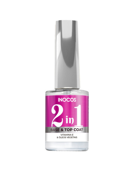 Inocos Care & Finish base y top coat 2in1 11 ml