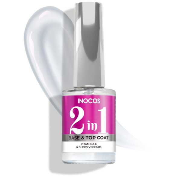 Inocos Care & Finish base y top coat 2in1 11 ml