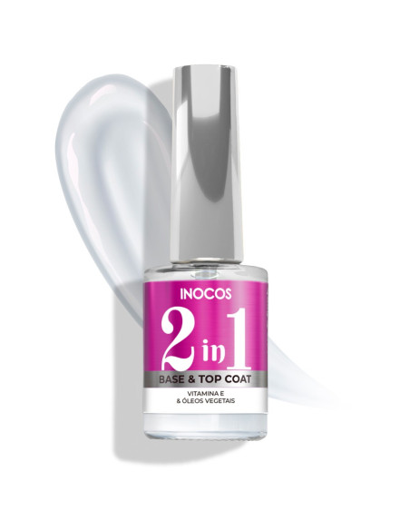 Inocos Care & Finish base y top coat 2in1 11 ml
