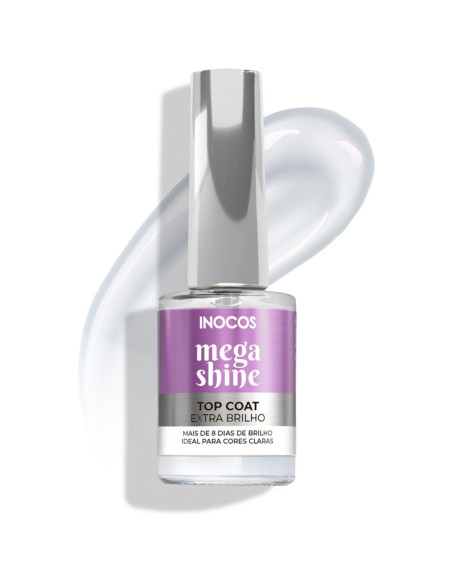 Top Coat Extra Brilho 11ml - Care & Finish Inocos INOCOS Care & Finish