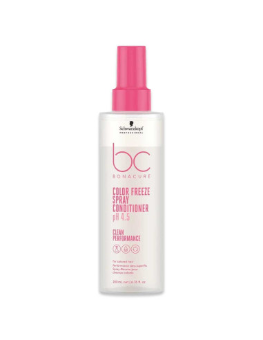 Spray Condicionador Color Freeze Bonacure 200ml - Schwarzkopf BC Color Freeze