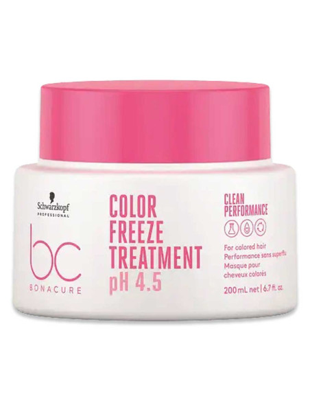 Máscara Tratamento de Cor Color Freeze Bonacure 200ml - Schwarzkopf BC Color Freeze