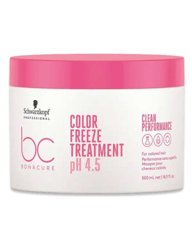 Máscara Tratamento Cor Color Freeze Bonacure 500ml - Schwarzkopf BC Color Freeze