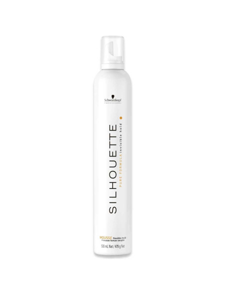 Mousse Flexível Silhouette Flexible Hold 500ml - Schwarzkopf Fixação Flexível