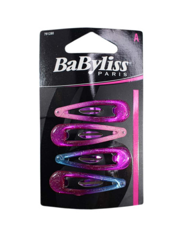 Pack 4 Ganchos - Babyliss desc Frizetes | Ganchos | Molas 