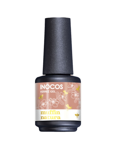 Verniz Gel Muffin Natura 15ml  - Natura Lovers Chocolate Edition INOCOS INOCOS Verniz Gel