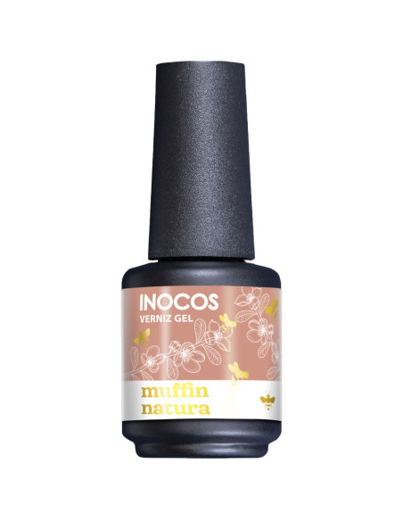 Verniz Gel Muffin Natura 15ml  - Natura Lovers Chocolate Edition INOCOS INOCOS Verniz Gel