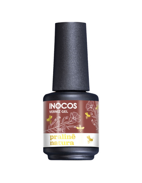 Verniz Gel Pralinê Natura 15ml  - Natura Lovers Chocolate Edition INOCOS INOCOS Verniz Gel