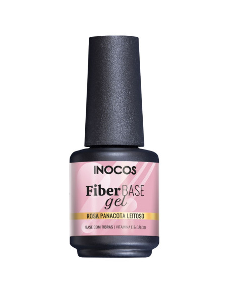Inocos Fiber Base Gel Cover Rosa Pannacota 15 ml