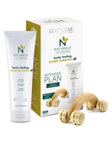 Sculpt Kit Redutor c/ Massajador - Body Feeling Levissime Tonificar