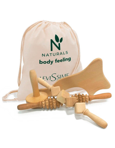 Kit Maderoterapia Tratamento Corporal - Body Feeling Levissime Maderoterapia