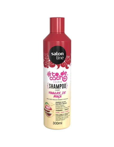 Shampoo Todecacho Vinagre de Maçã 300ml - Salon Line Salon Line