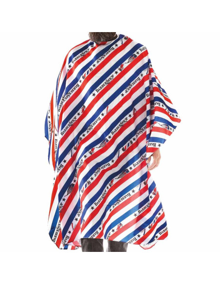 Capa de corte Barber Long Island 145 x 155 cm