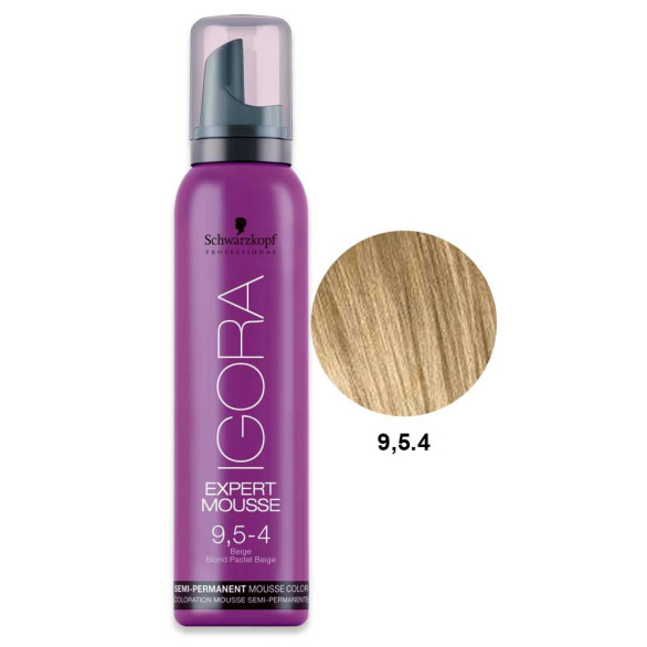 Espuma de color Igora Expert 9,5.4 beige Schwarzkopf 100 ml
