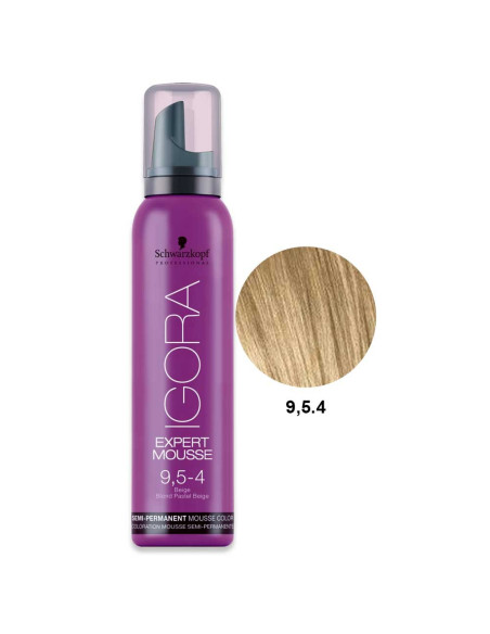 Espuma de color Igora Expert 9,5.4 beige Schwarzkopf 100 ml
