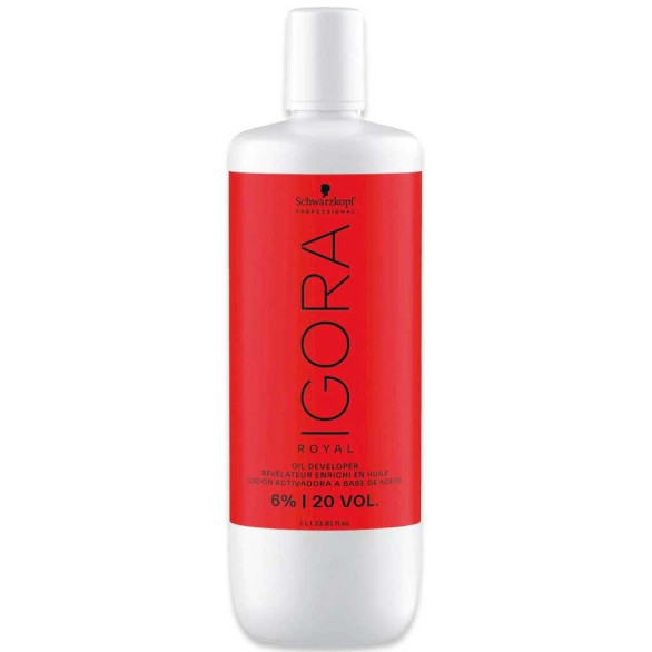 Loción activadora Igora Royal 6% (20 vol) Schwarzkopf 1000 ml