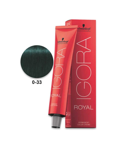 Igora Royal 0.33 Neutralizante Anti Vermelho 60ml - Schwarzkopf Igora Royal