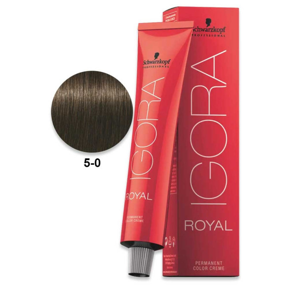 Schwarzkopf Igora Royal 5.0 castaño claro natural 60 ml