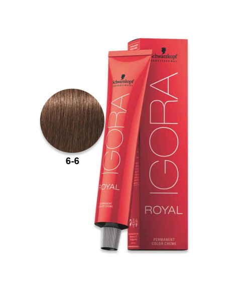 Igora Royal 6.6 Loiro Escuro Chocolate 60ml - Schwarzkopf Igora Royal