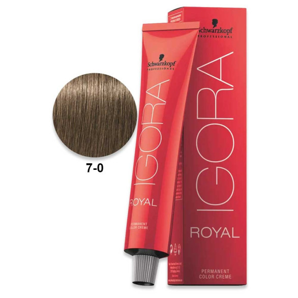 Schwarzkopf Igora Royal 7.0 rubio medio natural 60 ml