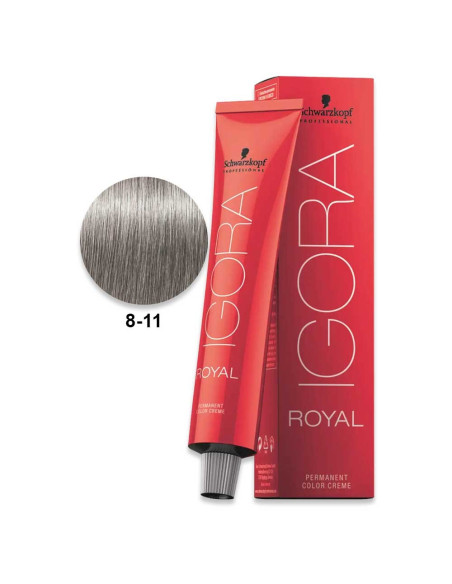 Schwarzkopf Igora Royal 8.11 Loiro Claro Extra Cendré 60ml