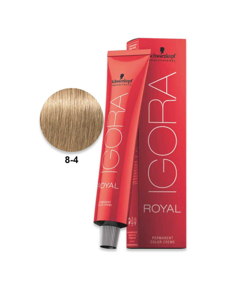 Igora Royal 8.4 Loiro Claro Bege 60ml - Schwarzkopf Igora Royal