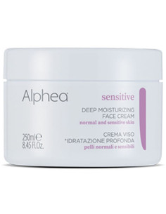 Crema facial hidratación intensa Sensitive Alphea 250 ml