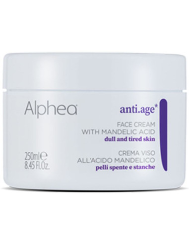 Creme Facial Ácido Hialurónico 250ml - Anti-Age - Alphea Antirugas