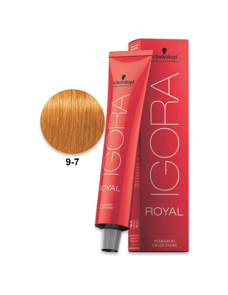 Schwarzkopf Igora Royal 9.7 rubio extra claro cobrizo 60 ml