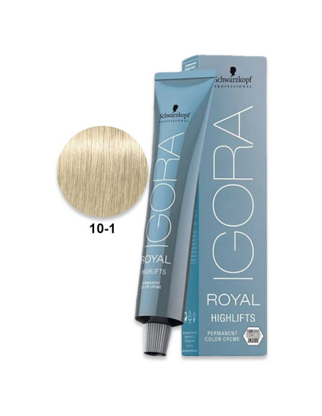 Igora Royal Highlights 10.1 Ultra Loiro Cendré 60ml - Schwarzkopf Igora Royal Highlifts