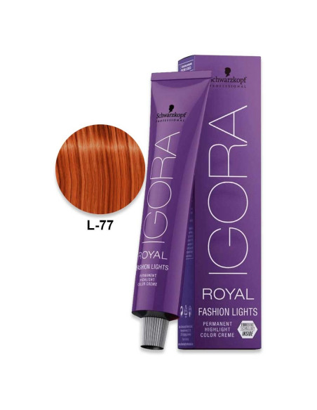 Igora Fashion Lights L-77 Extra Cobre 60ml - Schwarzkopf Igora Royal Fashion Lights