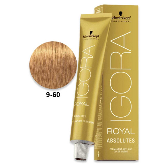 Igora Royal Absolutes 9.60 rubio extraclaro Chocolate natural 60 ml
