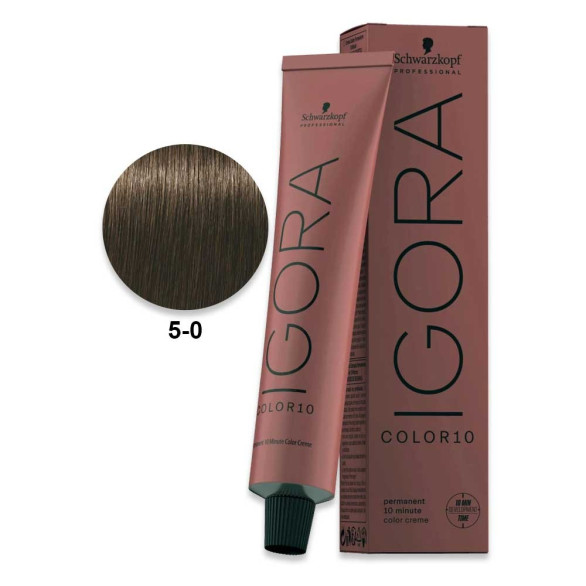 Igora Color10 5.0 castaño claro natural 60 ml