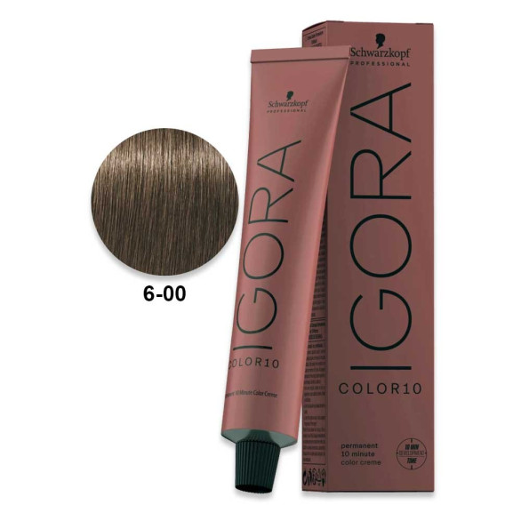 Igora Color10 6.00 rubio oscuro extra natural 60 ml