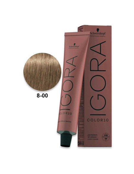 Igora Color10 8.00 Loiro Claro Extra Natural 60ml - Schwarzkopf Color10