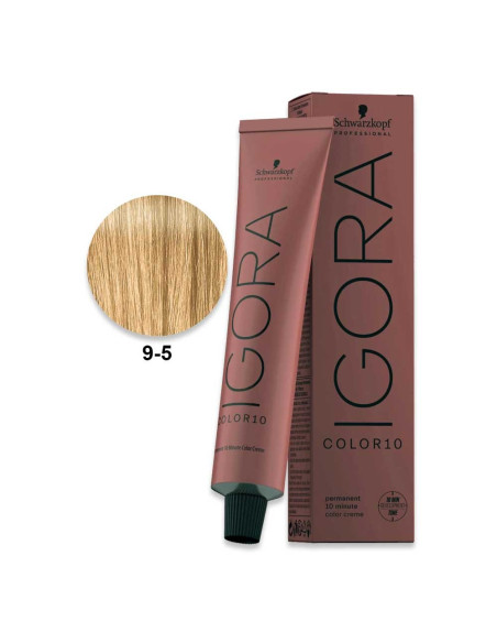 Igora Color10 9.5 Loiro Extra Claro Dourado 60ml - Schwarzkopf Color10