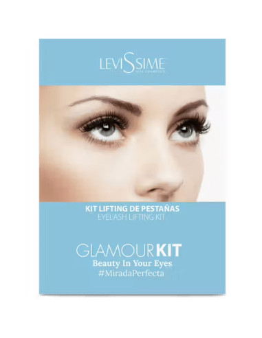 KIT Glamour Lifting Pestanas Levissime Pestanas Postiças