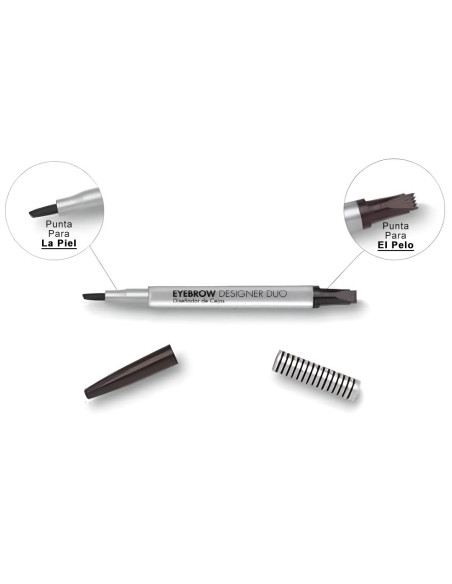 Eyebrow Designer Duo Castanho Claro Sobrancelhas Levissime Estética