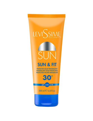 Protetor Solar Corpo SPF30 SUN&FIT Levissime 200ml Cosméticos Corporais