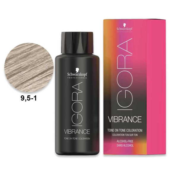 Schwarzkopf Igora Vibrance 9.5-1 Toner cendré 60 ml