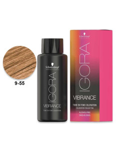 Schwarzkopf Igora Vibrance 9.55 rubio claro dorado extra 60 ml