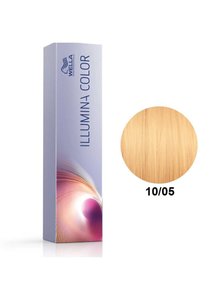 Tinta Illumina Color 10/5 Louro Super Claro Natural Acaju 60ml - Wella Professionals | lim Illumina Wella