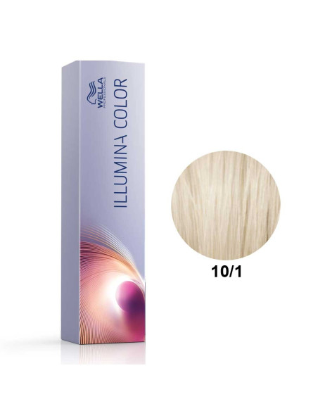 Tinta Illumina Color 10/1 Louro Super Claro Cinza 60ml - Wella Professionals Illumina Wella