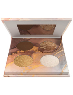 Andreia Hot Ice 01 Hot paleta de cuatro sombras