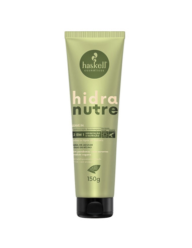 Leave-In Hidranutre Haskell 150g Hidratação e Nutrição Todo o Tipo de Cabelos Haskell  Hidranature