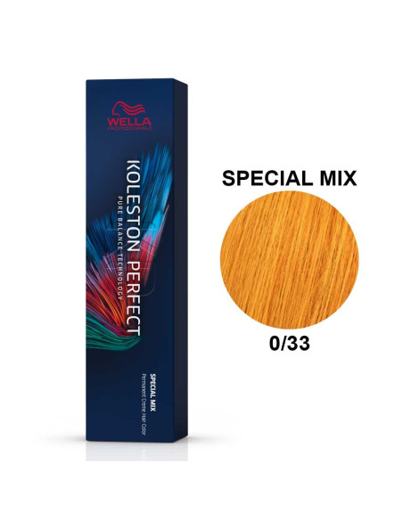 Wella Koleston Perfect ME+ mezcla especial 0/33 dorado intenso 60 ml