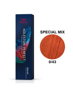 Wella Koleston Perfect ME+ mezcla especial 0/43 caoba Coral 60 ml