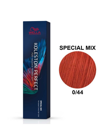 Koleston Perfect ME+ Mistura Especial 0/44 Cobre Intenso 60ml - Wella Professionals Wella Koleston Perfect