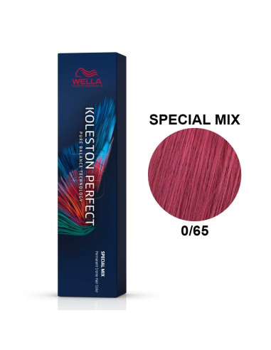 Koleston Perfect ME+ Mistura Especial 0/65 Rosa 60ml - Wella Professionals Wella Koleston Perfect